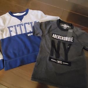 2 Boys Abercrombie shirts
